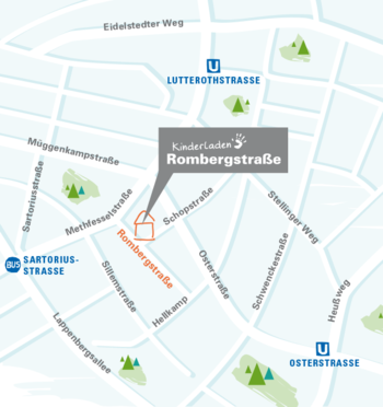 Lageplan Kinderladen Rombergstraße